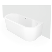 Silba: Back to Wall Bathtub